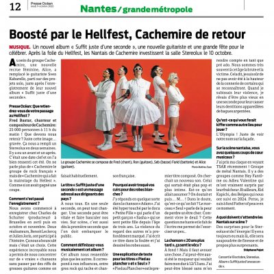 Merci @presseocean !
@ragetour @epheliderp 

A demain 00h01 pour le nouvel album et le nouveau clip !

#newalbum #rockfrancais #rock