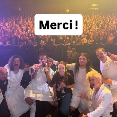 Merci @nuit_en_muscadet !
C’était le 🔥 !
Rdv samedi 27 à Beziers pour @languedrock

Bisous 💋😘❤️

@ragetour